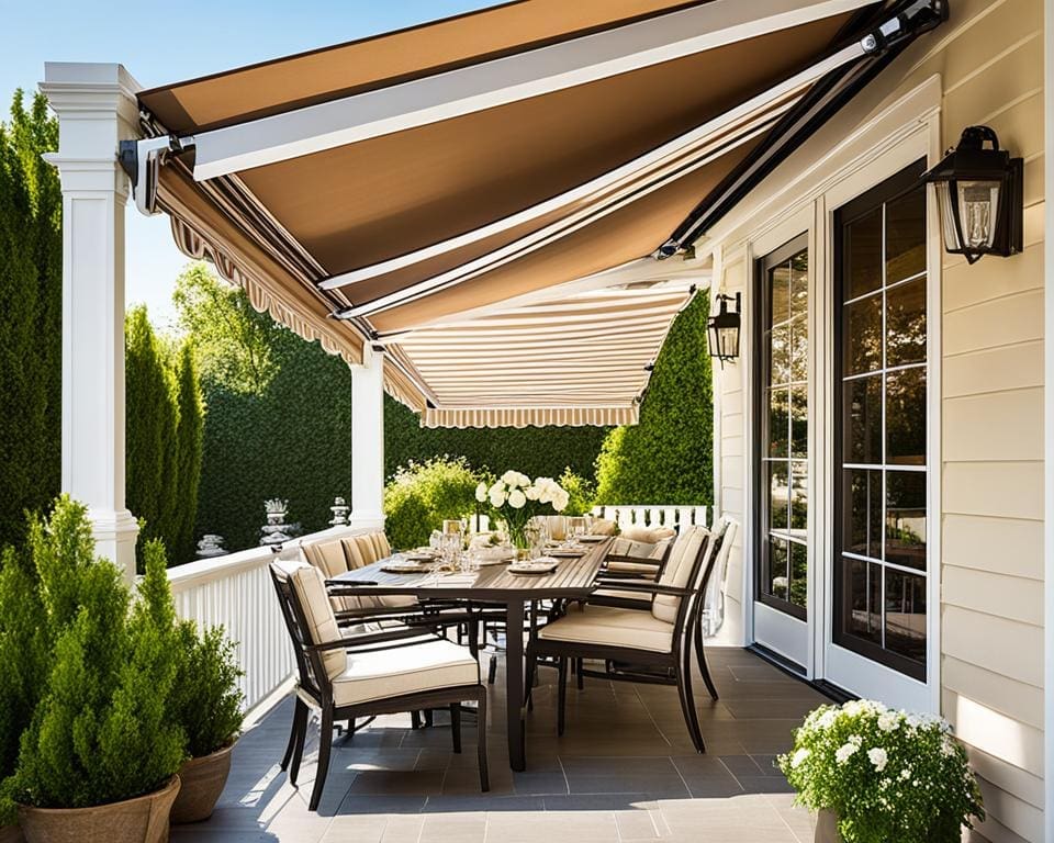 Retractable Awnings options for outdoor space