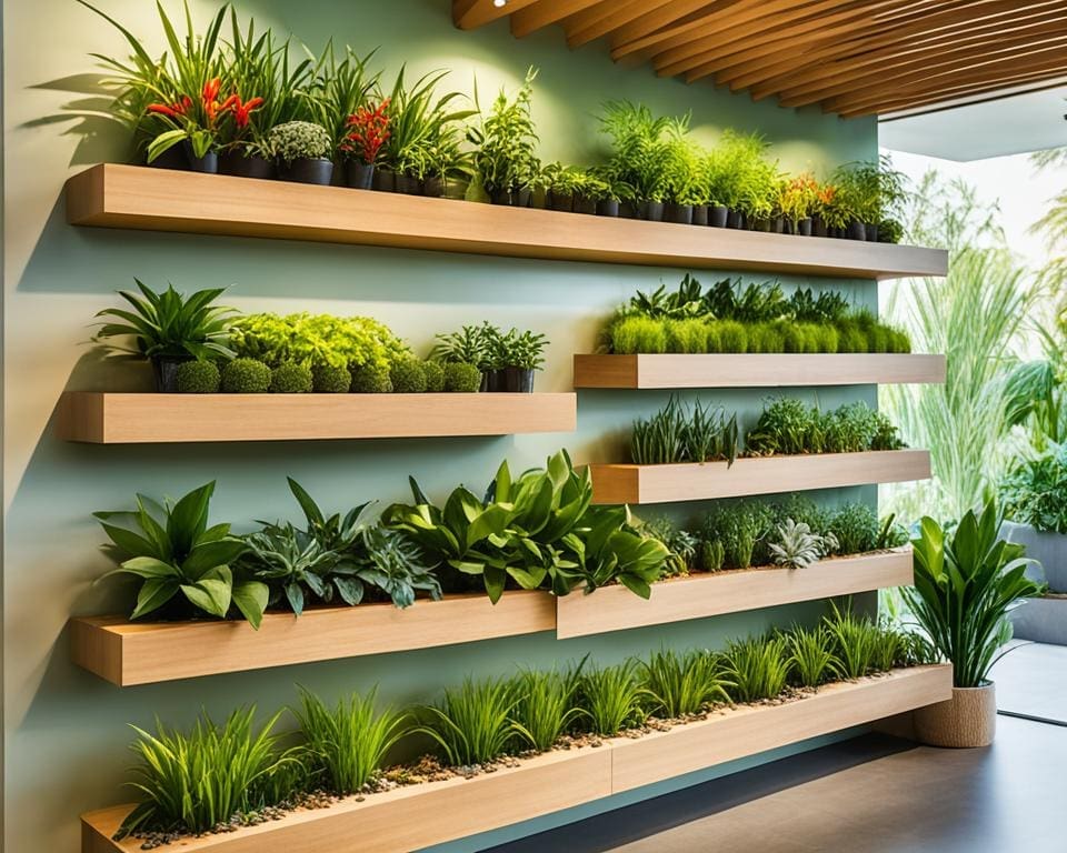 aesthetics and botanical shelving benefits