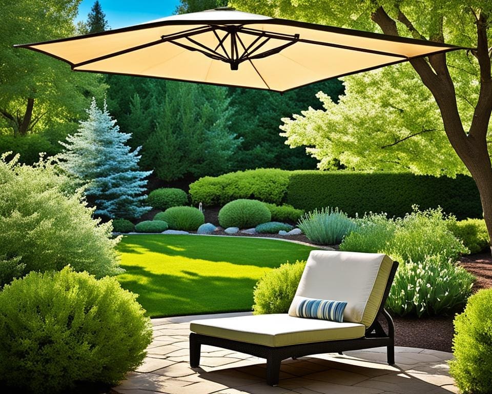 backyard sunshade