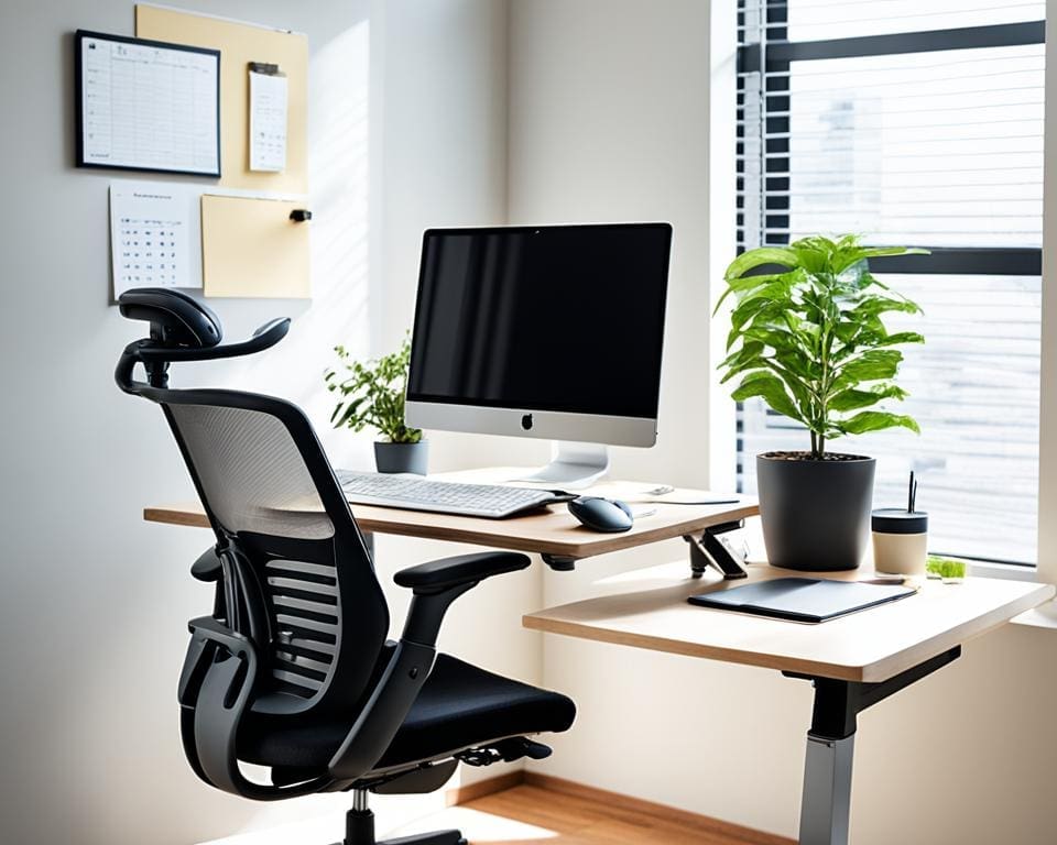 ergonomic workspace