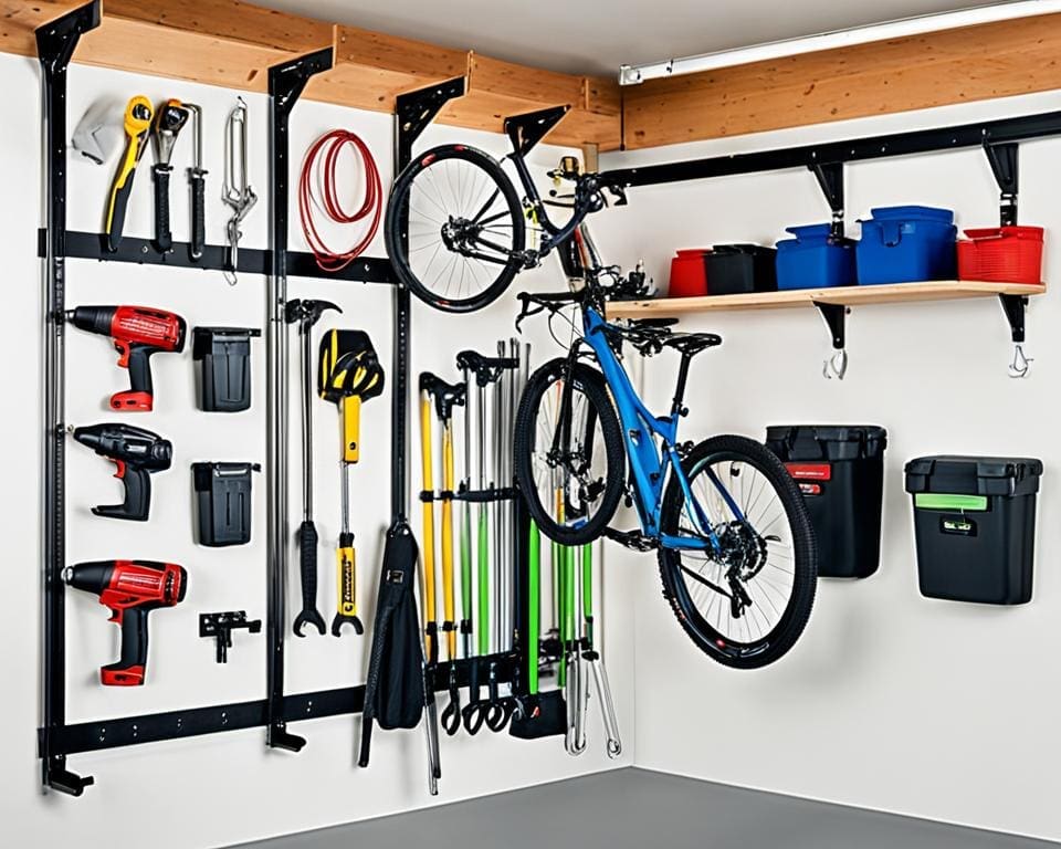 maximising garage space with vertical solutions