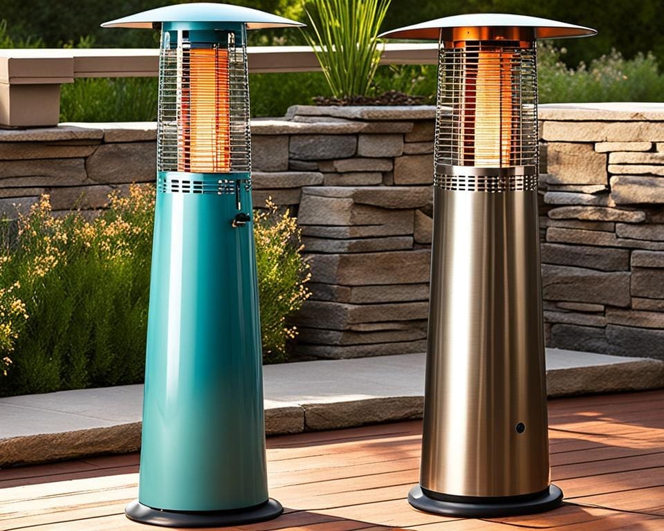types of patio heaters