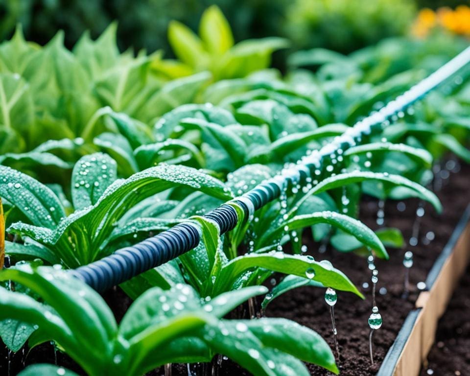 water system for garden