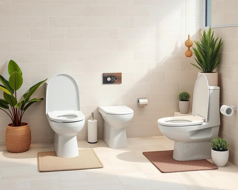 Comfortable toilet options