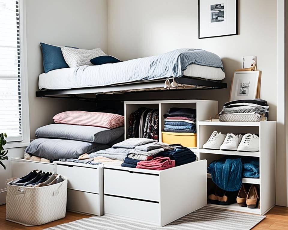 Maximise bedroom storage with under-bed storage solutions