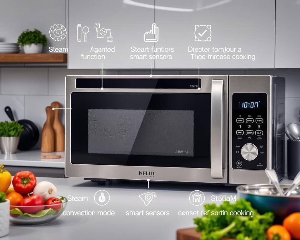 Microwaves with Advanced Cooking Features