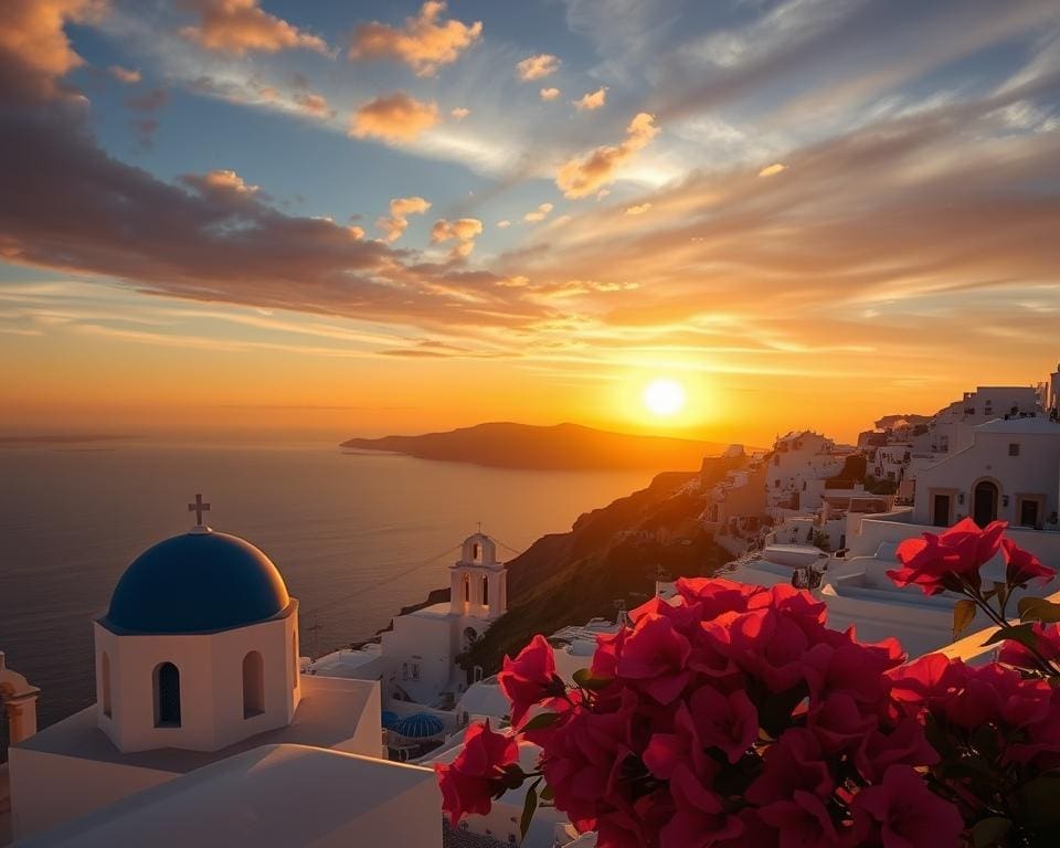 Santorini: Discovering Stunning Sunsets and White Villages