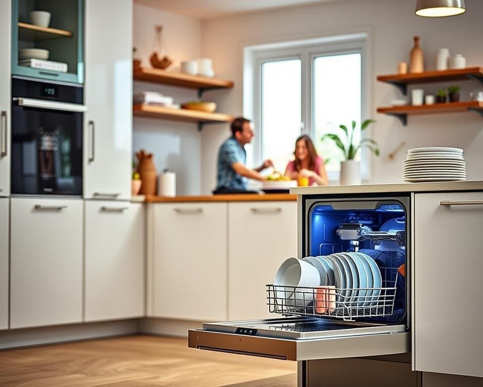 Time-efficient dishwashers