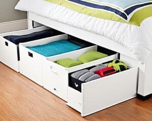 Under-bed Storage Solutions for Small Spaces