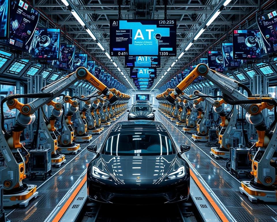 artificial intelligence in car production