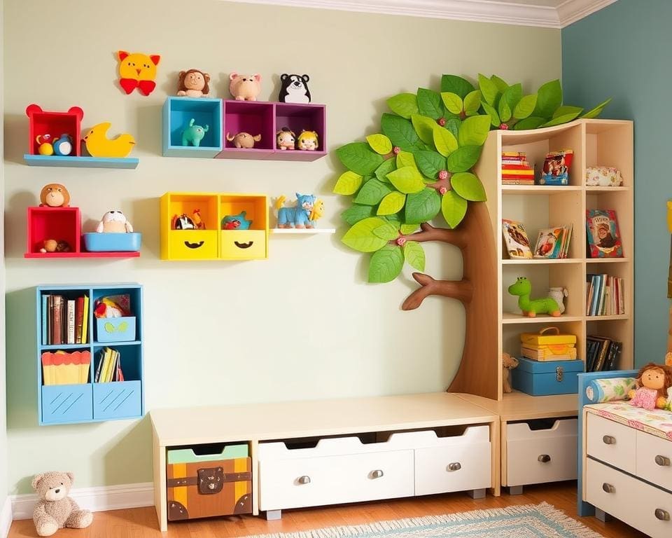 creative storage solutions for kids