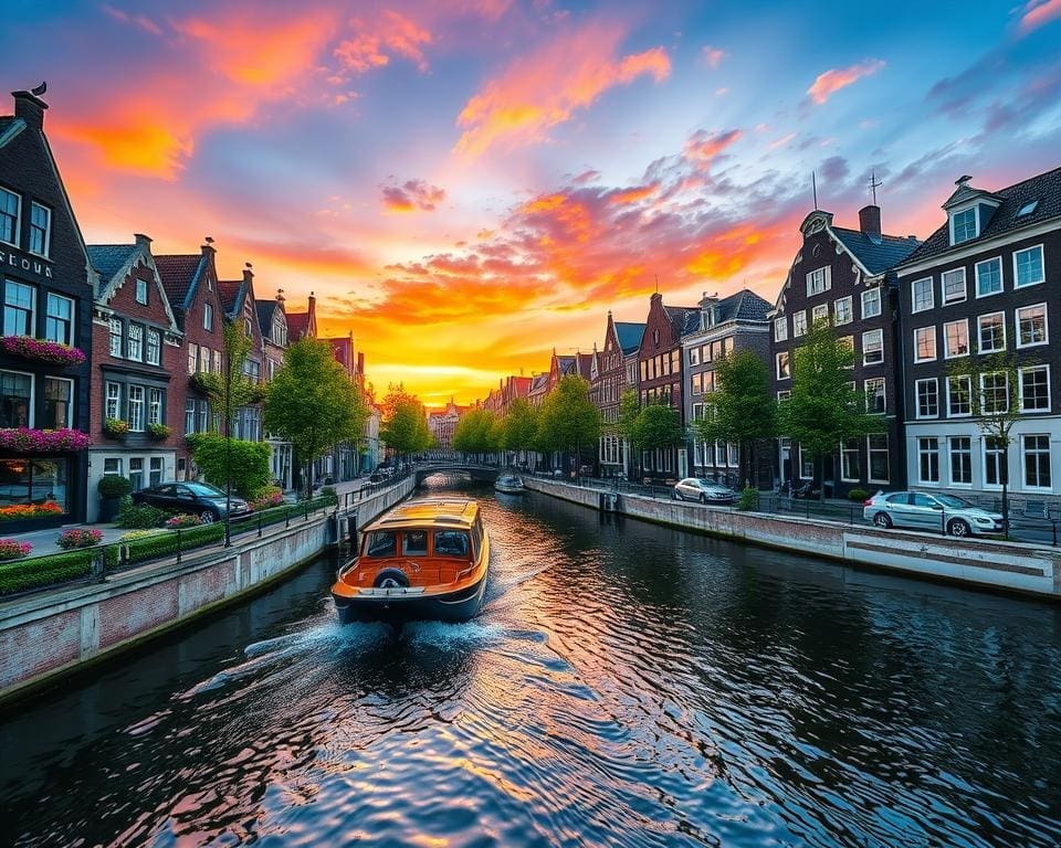 guided excursions in Amsterdam's canals