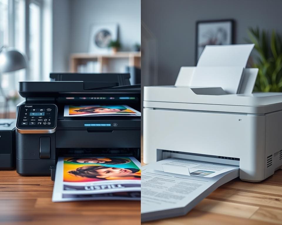 inkjet vs laser printer