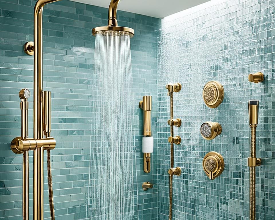 luxury shower fixtures