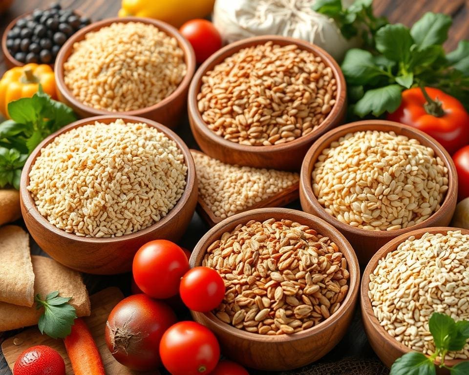 whole grains for nutritious diet