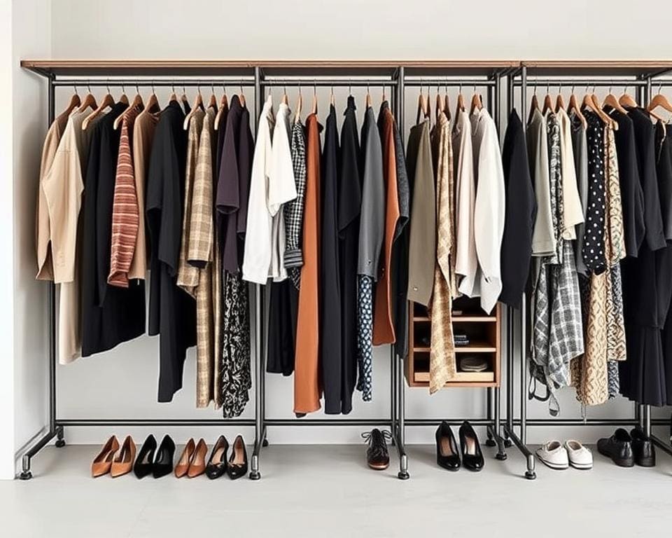 Durable Garment Racks for Organizing Your Wardrobe Efficiently