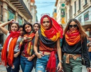 How to Create a Bold Look with Fashionable Scarves