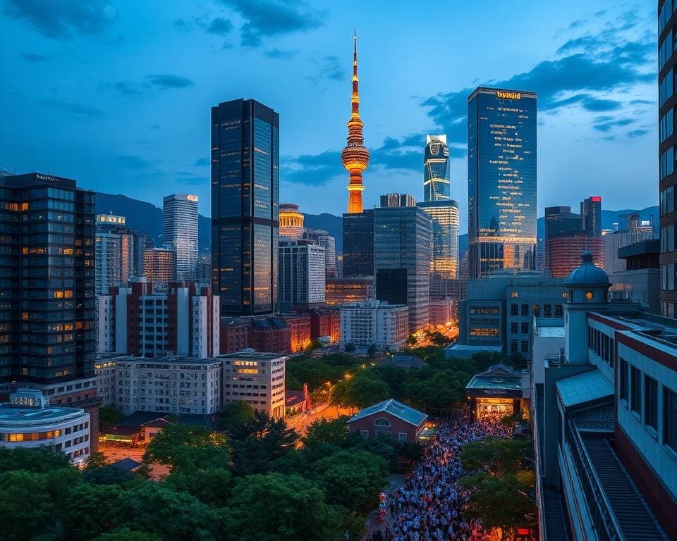 Skyscrapers in Seoul