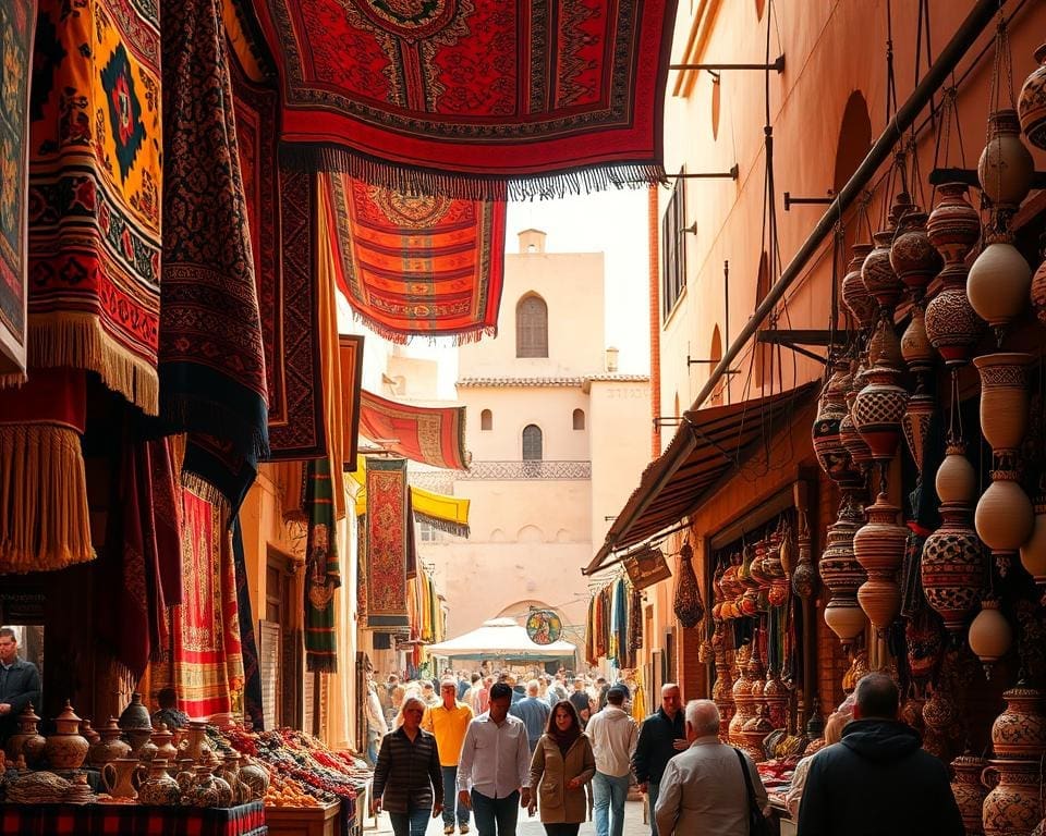 Souks in Marrakech