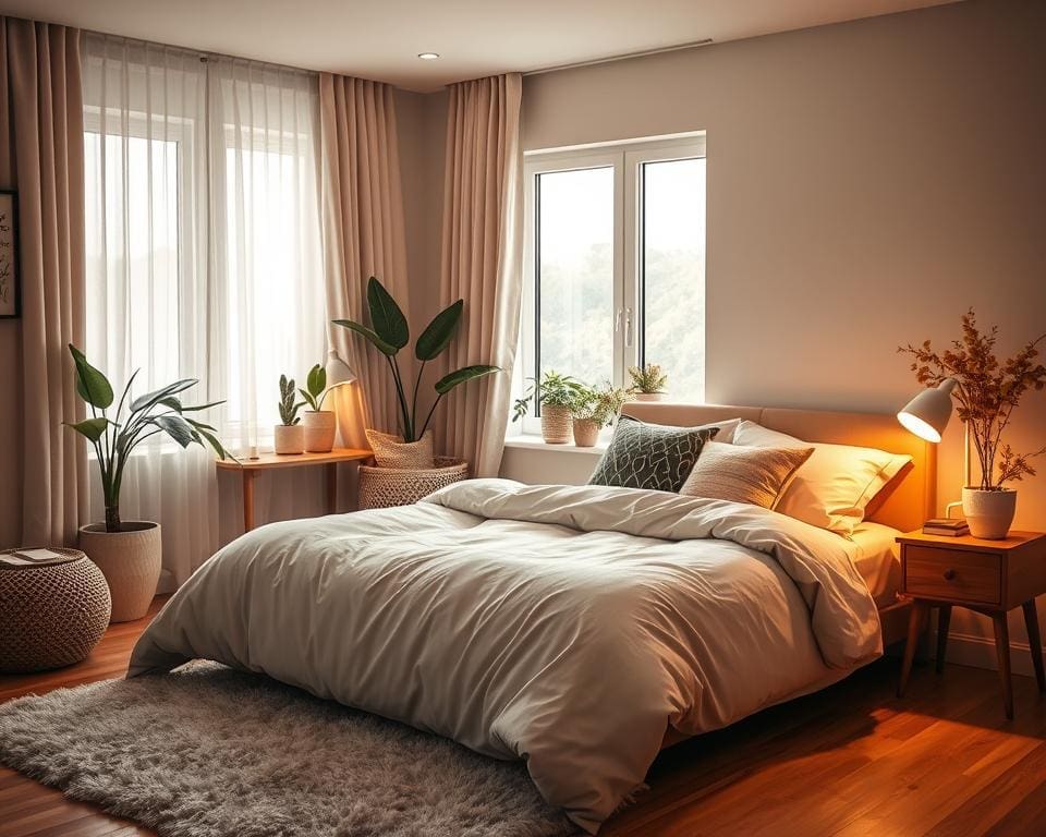 creating a tranquil bedroom