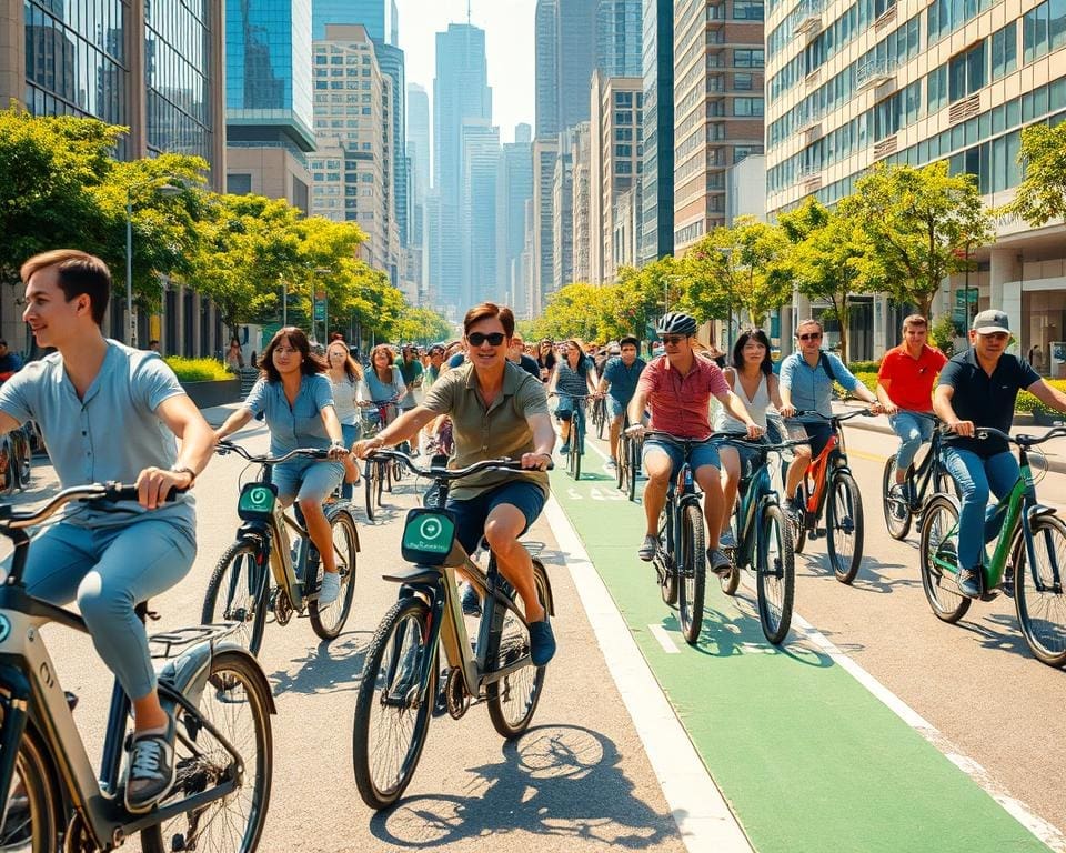 electric bicycles in urban cycling