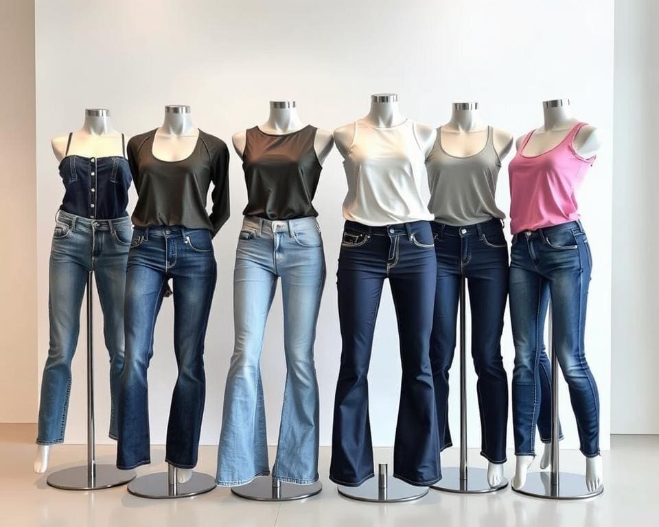 jeans for different body shapes