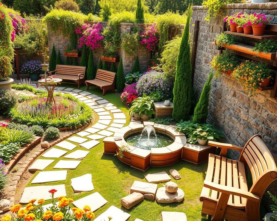 garden design ideas for outdoor space