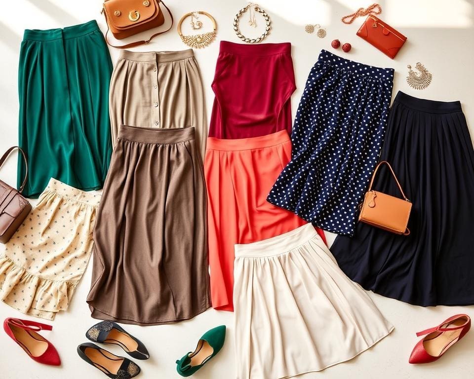 midi skirt styling tips