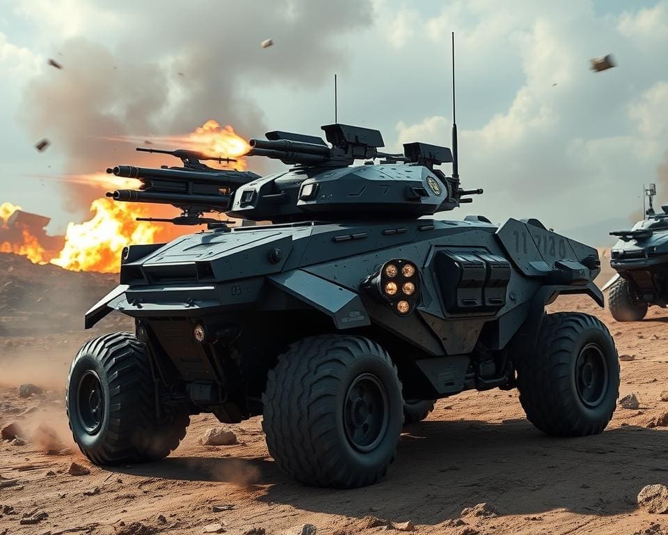 Active Defence Mechanisms in Armoured Vehicles