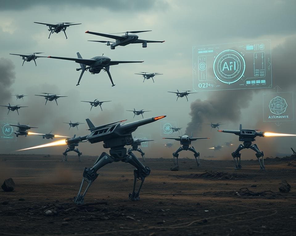 Autonomous Weapon Systems: AI in Offensive Strategies