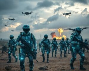 Electronic Camouflage: Concealing Troops from Enemy Eyes