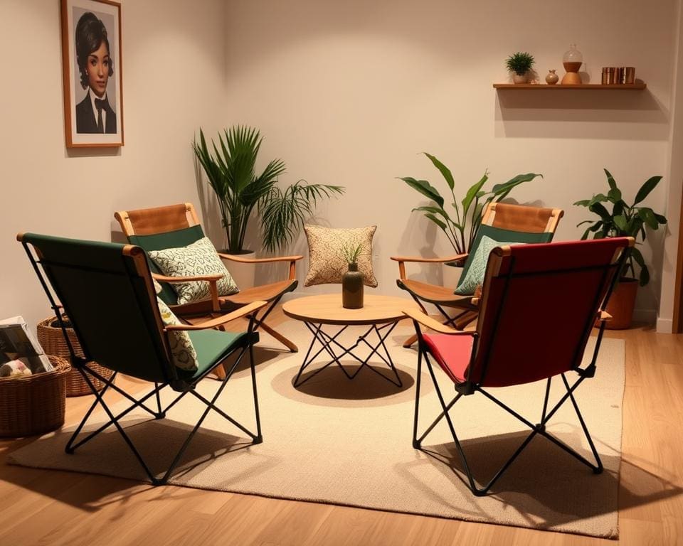 Foldable Chairs for Easy Extra Seating