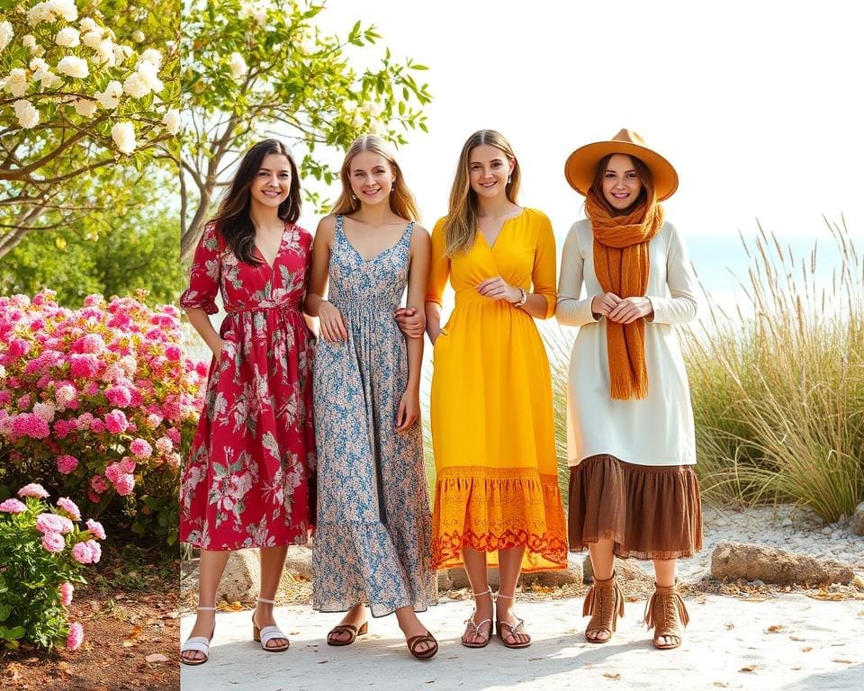 How to Wear a Midi Dress for Every Season