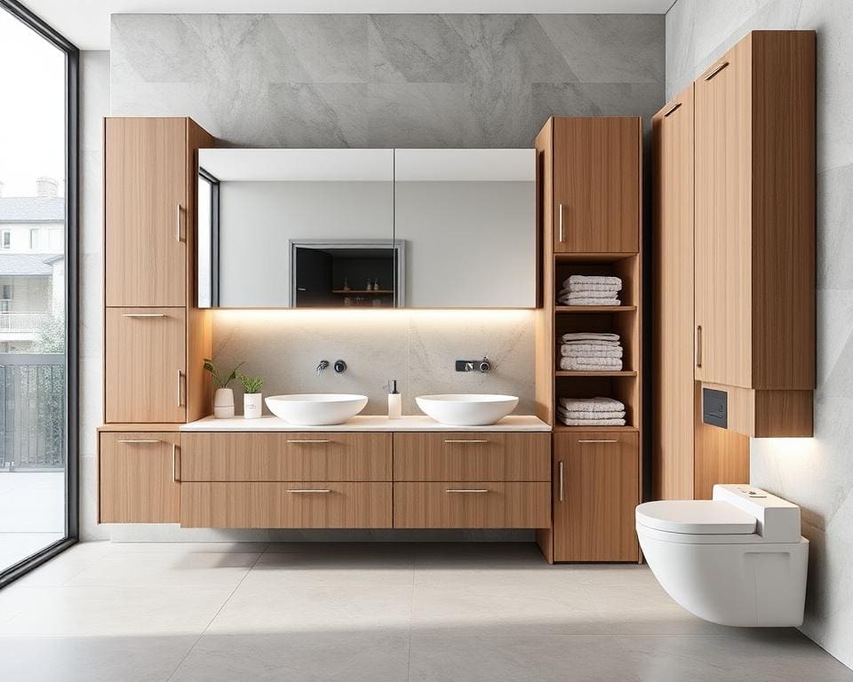 Innovative Bathroom Cabinets for Extra Storage