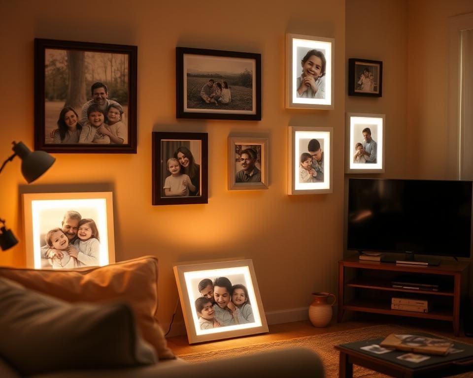 LED Picture Frames for Illuminated Memories