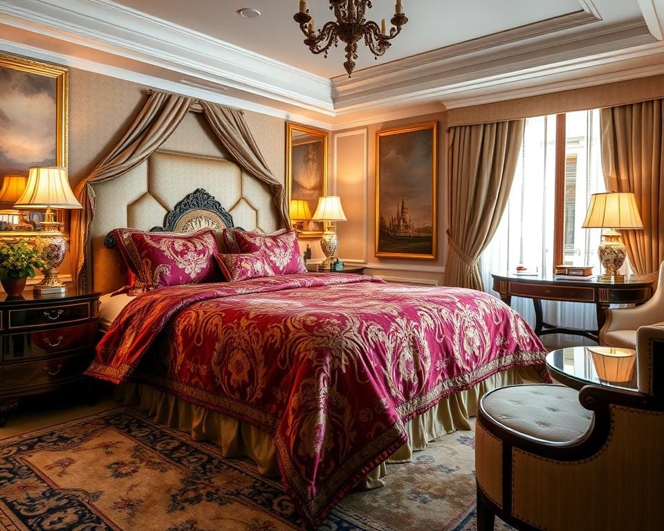 Luxury Bedspreads for a Hotel-Like Bedroom