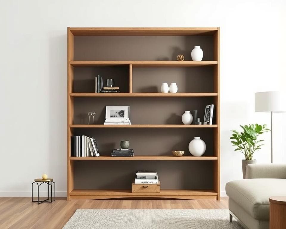 Minimalist shelving design option