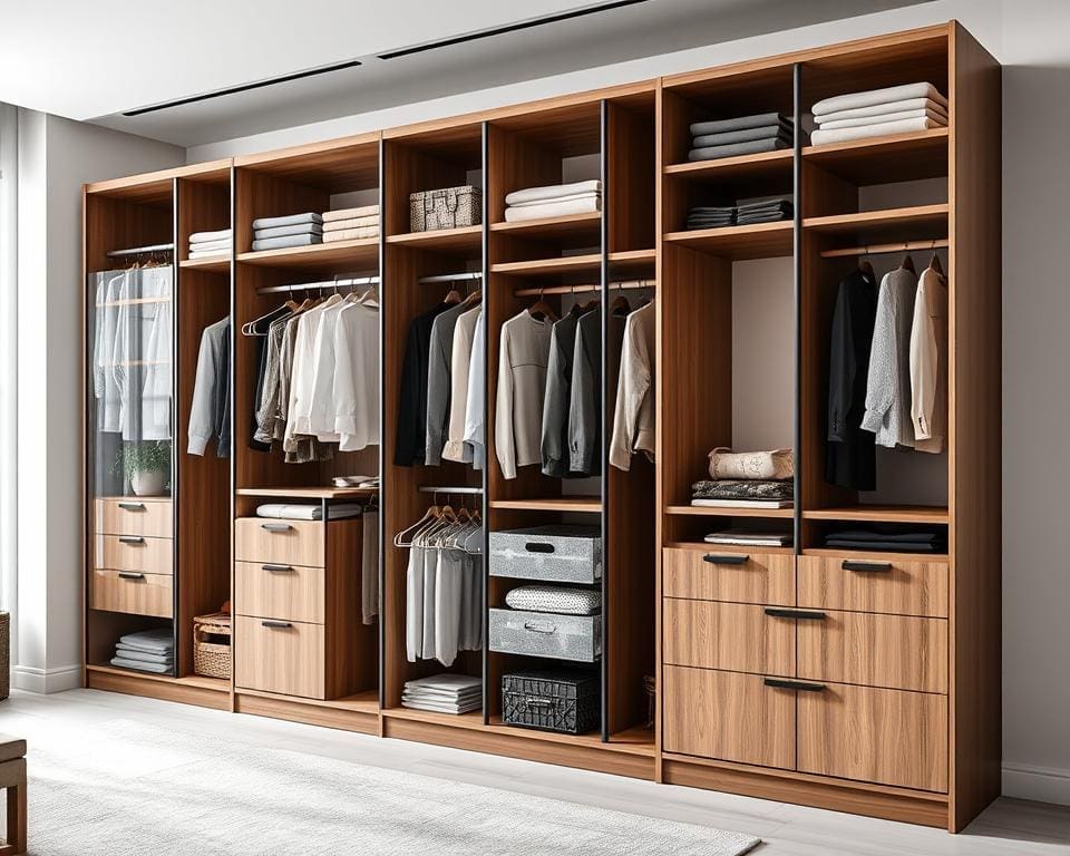 Modular Wardrobes for Customised Organisation