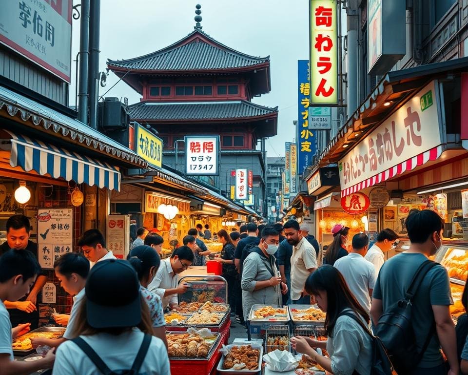 Osaka cuisine must-try dishes street food dining experiences