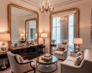 Oversized Mirrors That Enhance Small Rooms