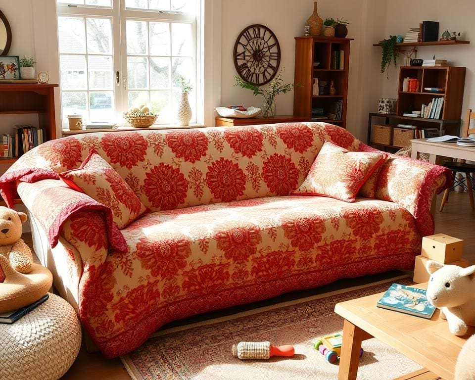 Quilted Sofa Covers for Family-Friendly Living