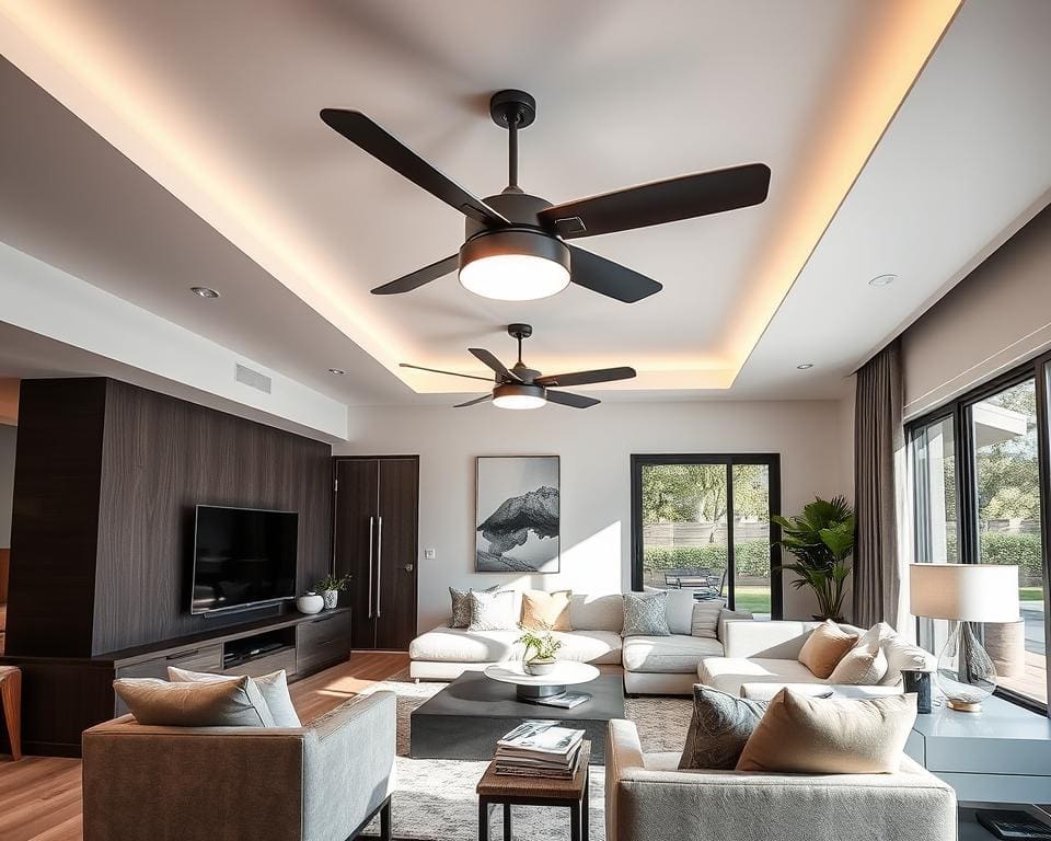 Smart Ceiling Fans for Energy-Efficient Cooling