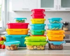Stackable Food Containers for Efficient Storage