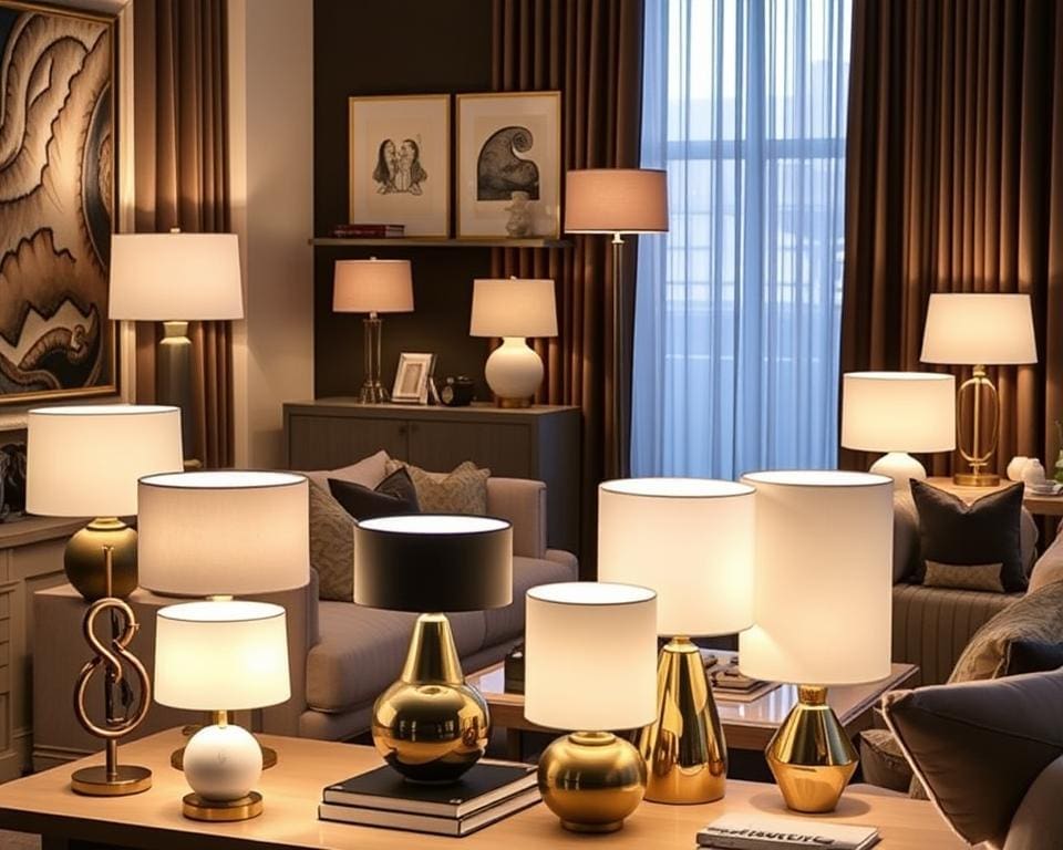 Stylish Table Lamps in Interior Design