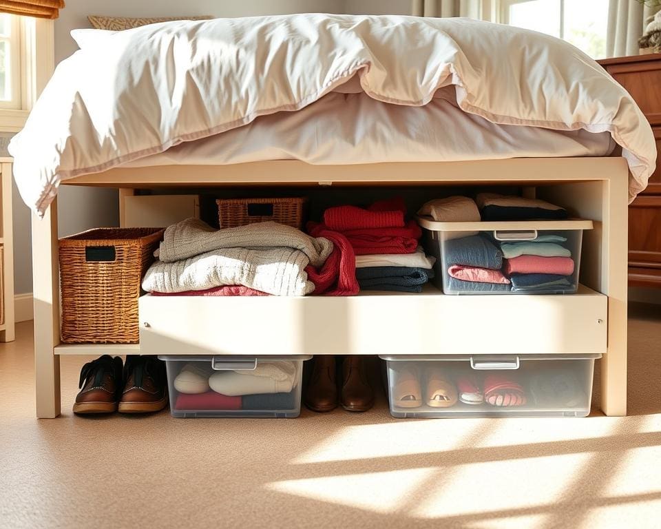 Under-Bed Storage Ideas for Extra Space