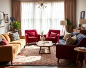 Velvet Armchairs for Mid-Century Charm