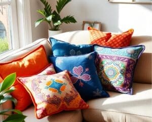 Vibrant Cushions to Add Personality to Your Home