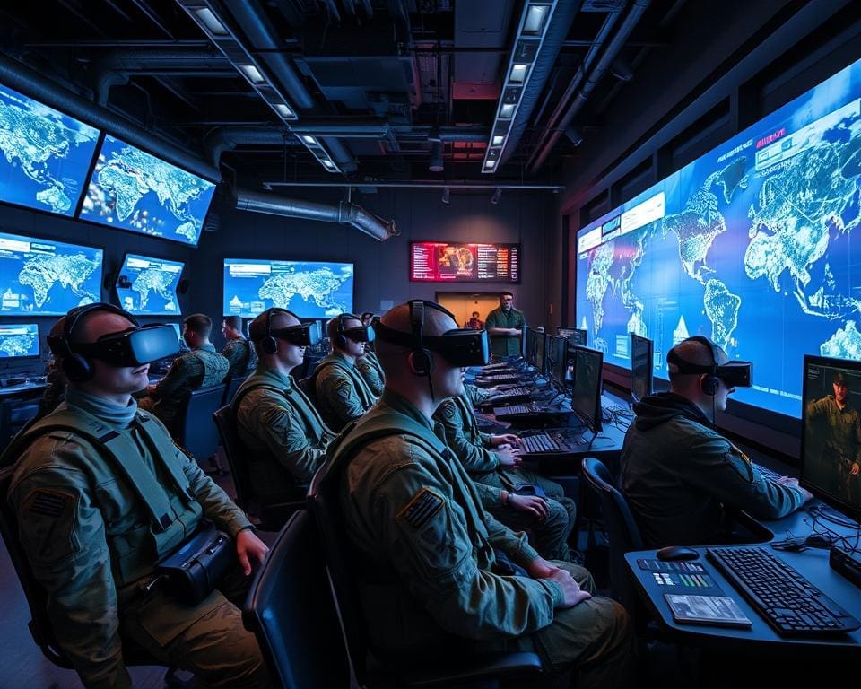 Virtual Reality in Military Training: Immersive Solutions