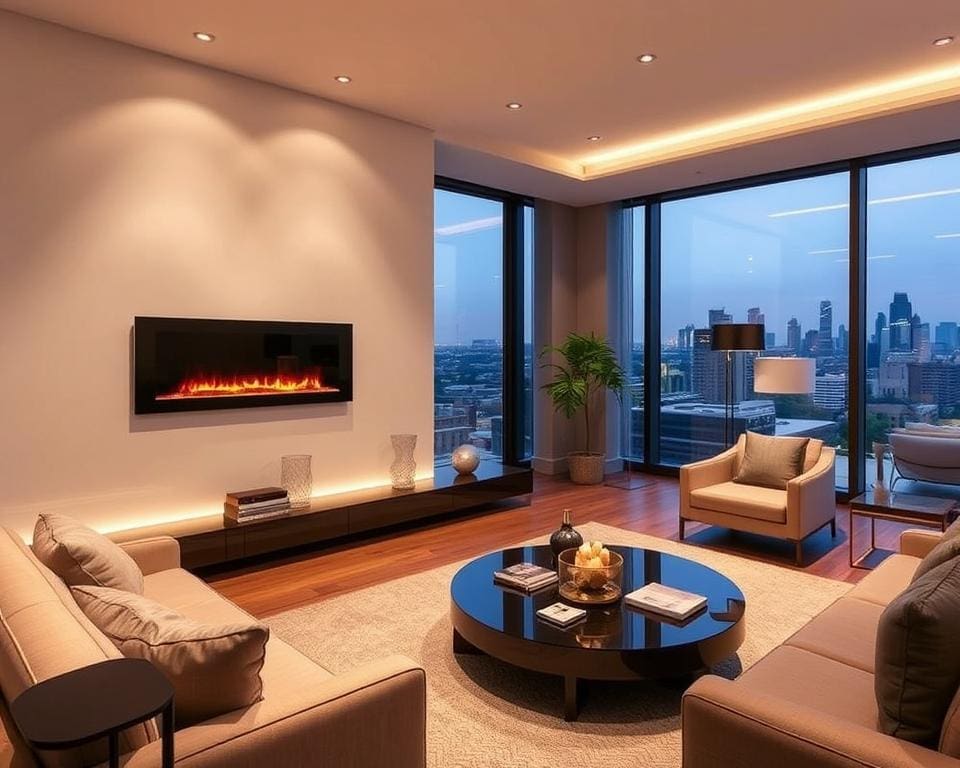 Wall-Mounted Electric Fireplaces for Modern Homes