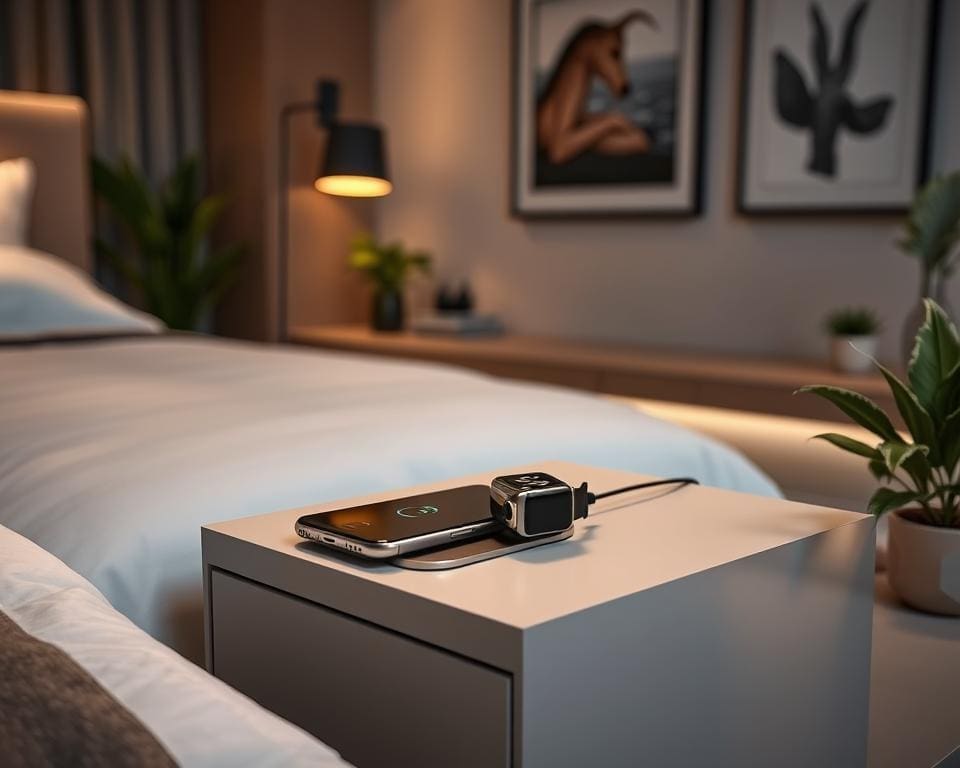 Wireless Charging Stations for Modern Bedrooms